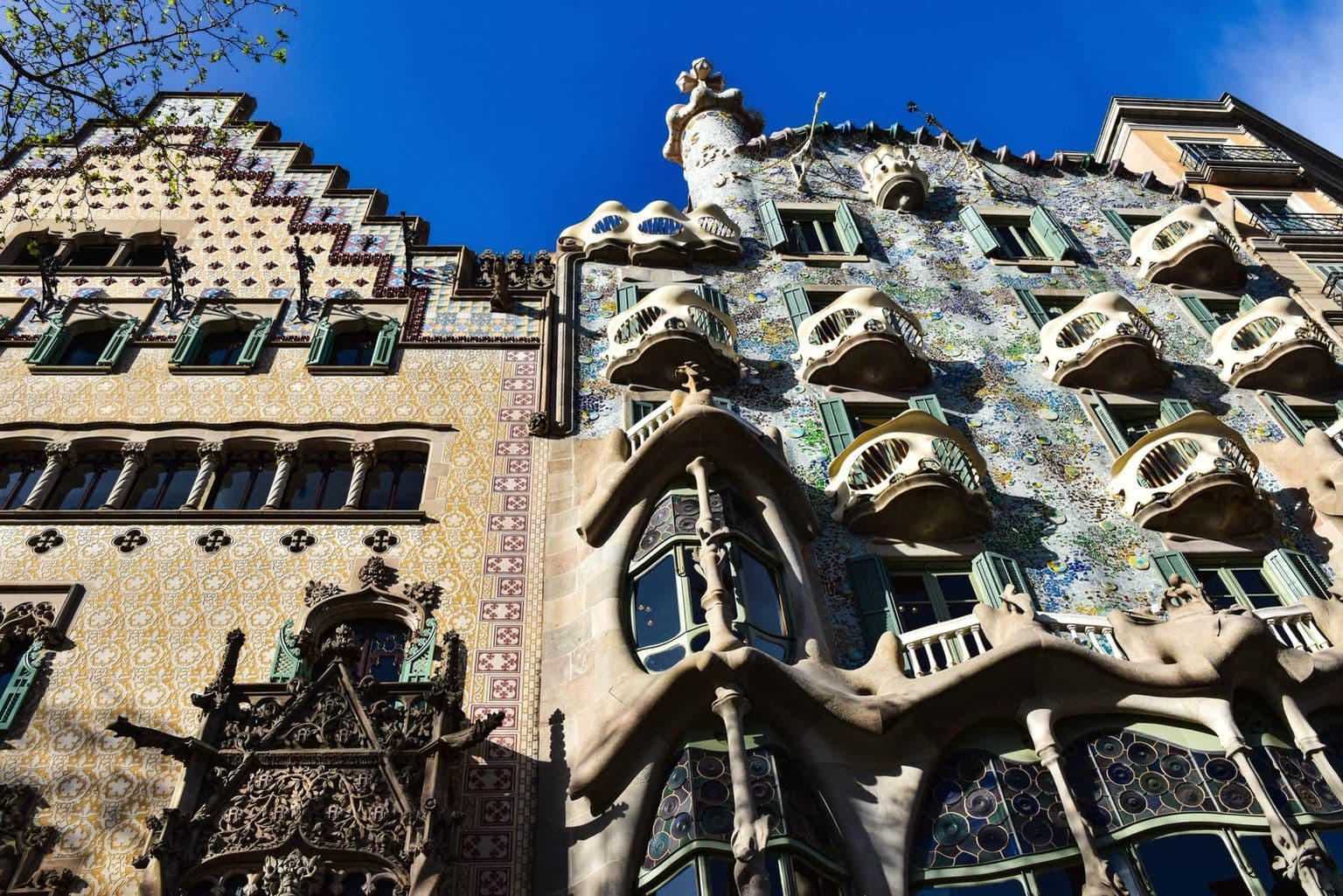 Colorful facade of Casa Batlló in Barcelona, by AXP Photography