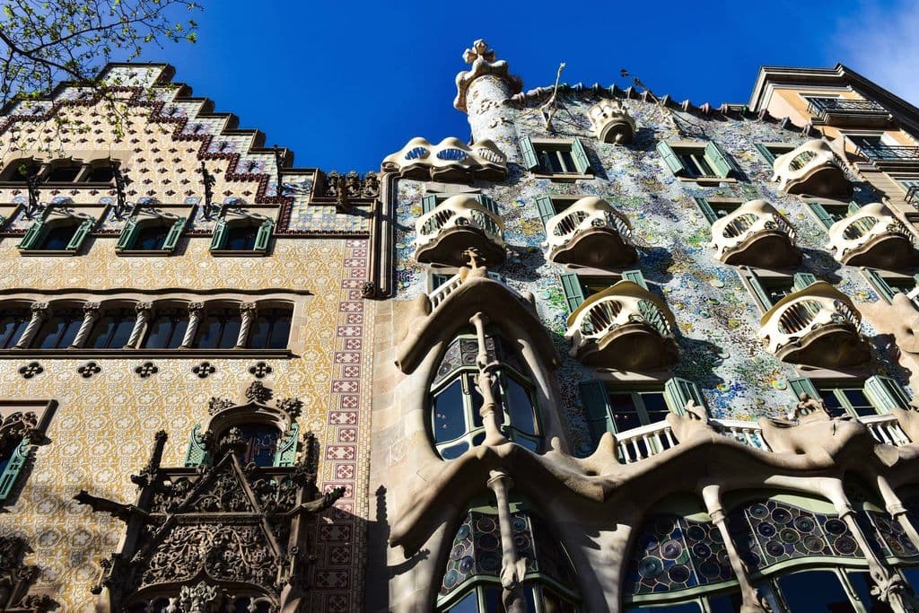 Colorful facade of Casa Batlló in Barcelona, by AXP Photography