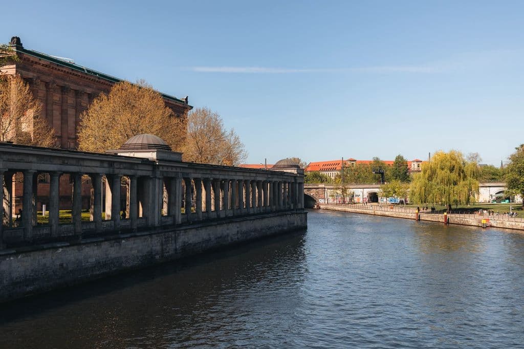 Museum Island along the Spree River in Berlin, by Arlind D