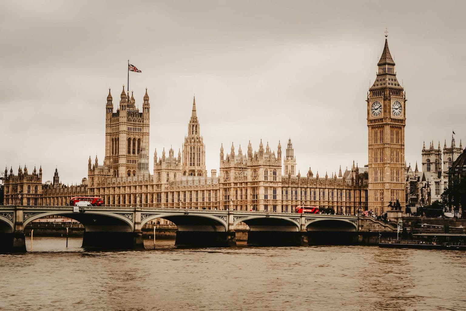 Big Ben and the Houses of Parliament in London, by Bence Balla