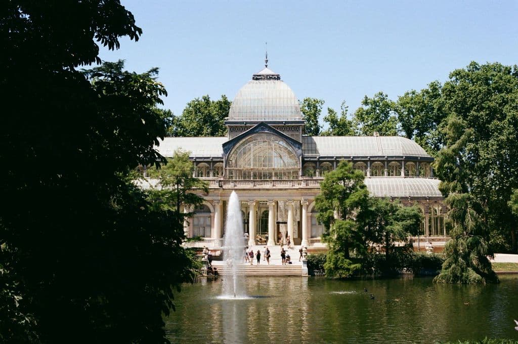 Crystal Palace in Retiro Park Madrid, by Mark Neal