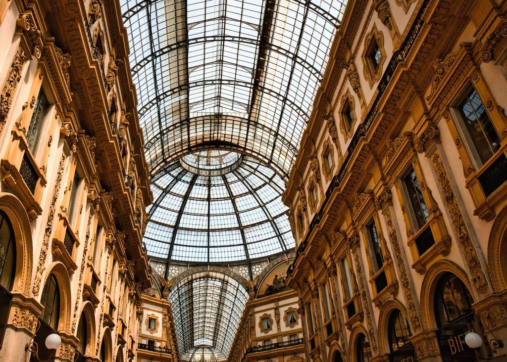 Interior of Galleria Vittorio Emanuele II in Milan, by Travel with Lenses