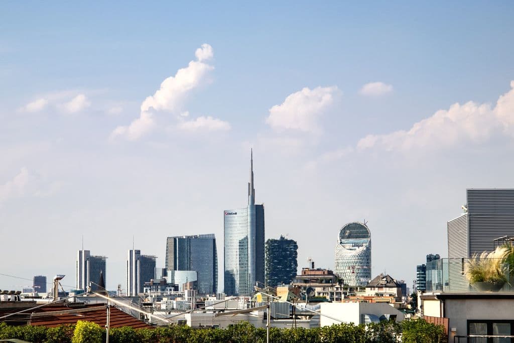 Modern Porta Nuova skyline in Milan, by Andrew Patrick Photo
