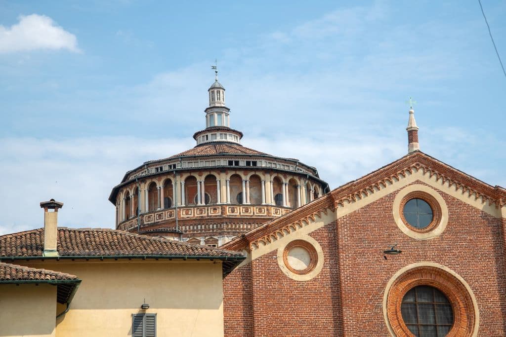 Santa Maria delle Grazie church in Milan, by Andrew Patrick Photo