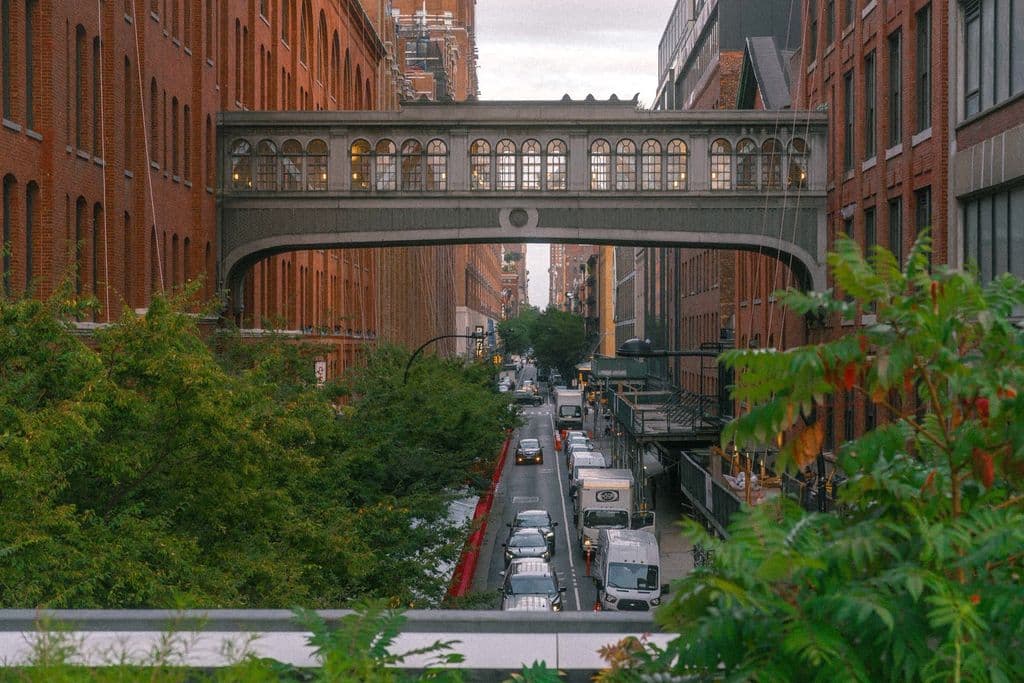 Chelsea Market food hall in New York City, by Andres Daza