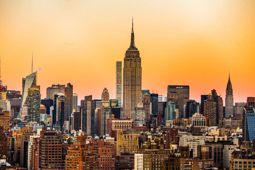 Empire State Building in Manhattan, by Michael Discenza