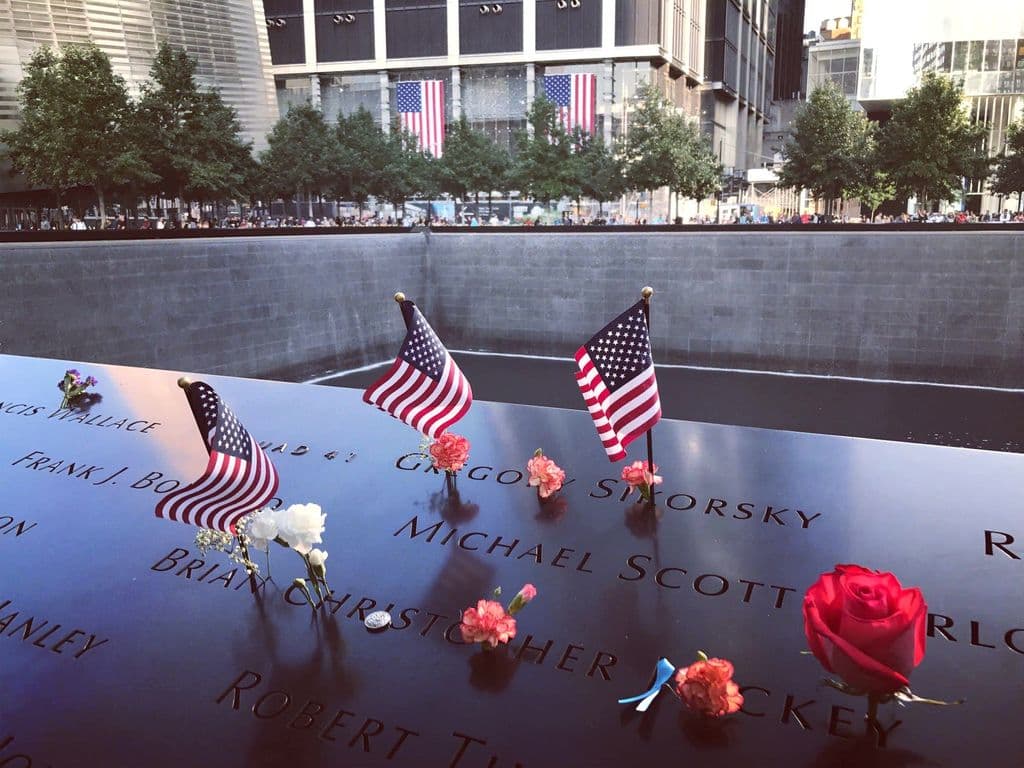 9/11 Memorial pools in New York City, by New Yorker