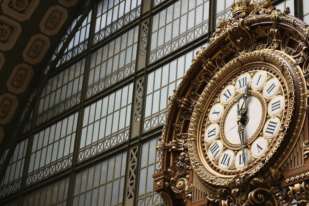 Musée d’Orsay clock in Paris, by Julia anseele