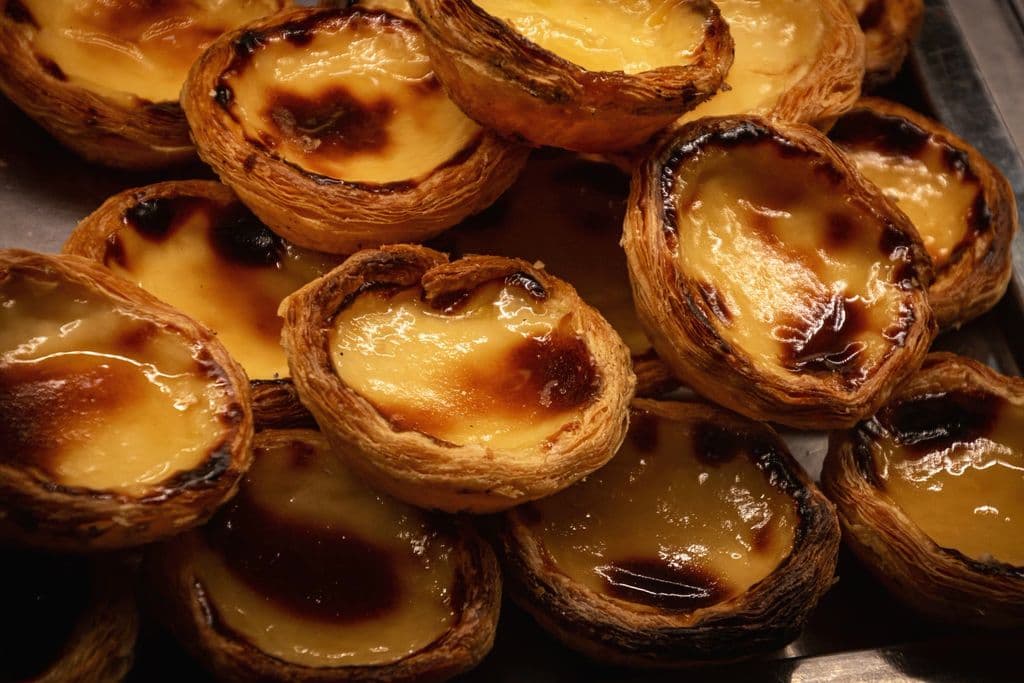Pastel de nata custard tarts, by Magda Ehlers